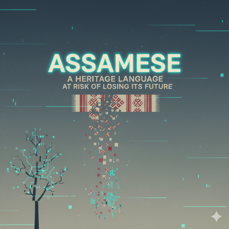 Assamese: A Heritage Language at the Edge of Functional Collapse